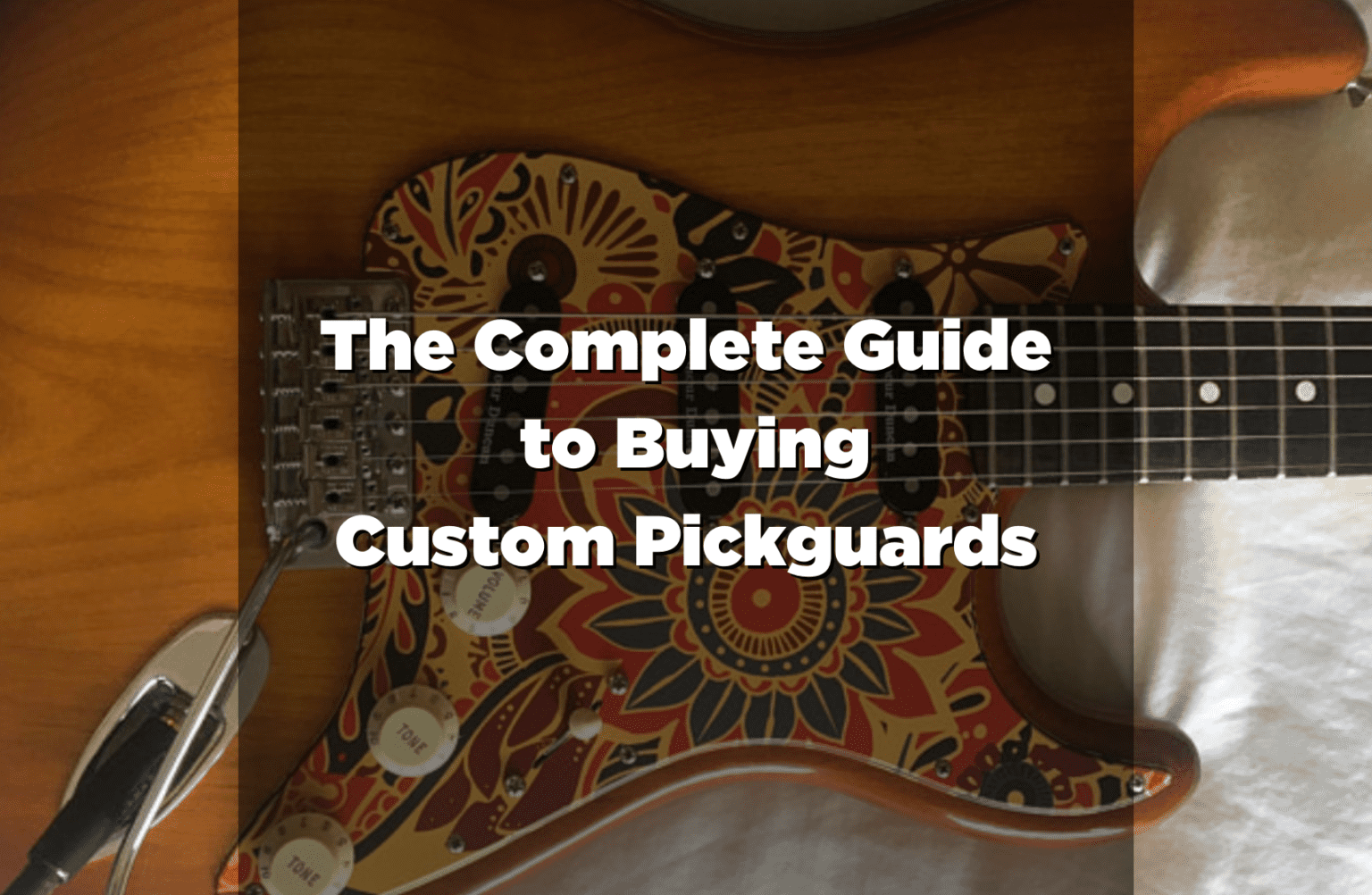 The Complete Guide To Buying Custom Pickguards Guitar Pick Reviews