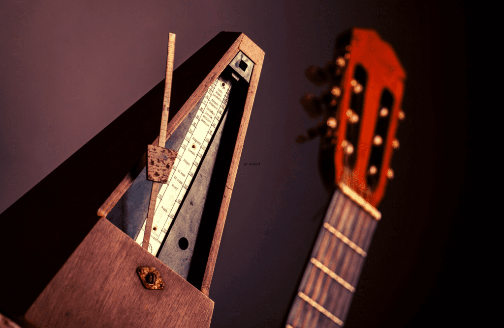 using a metronome to memorize the fretboard