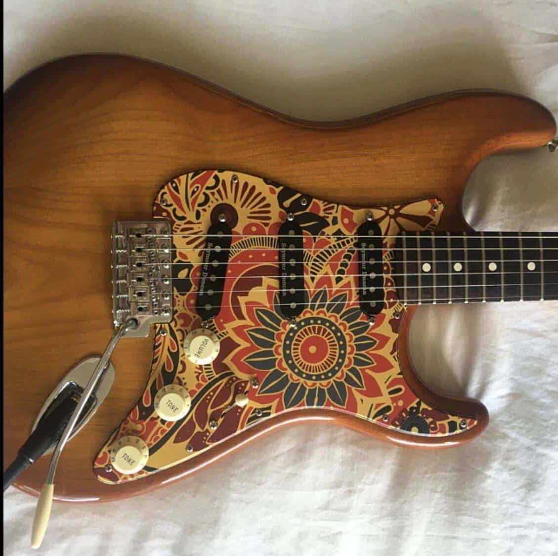 An S Style Guitar Pickguard By Carmedon