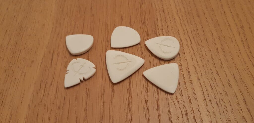 Faux Ivory Guitar Picks