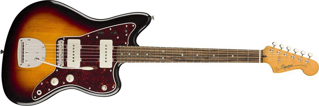 Squier by Fender Classic Vibe 60's Jazzmaster Electric Guitar equipped with 2 p-90 pickups