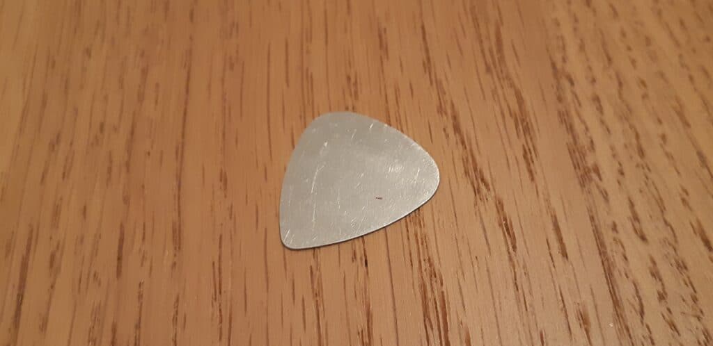 Stainless Steel Guitar Pick