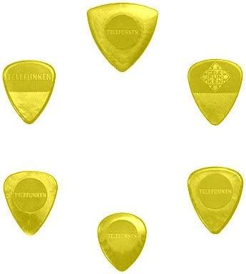 Polycarbonate Guitar Picks by Telefunken