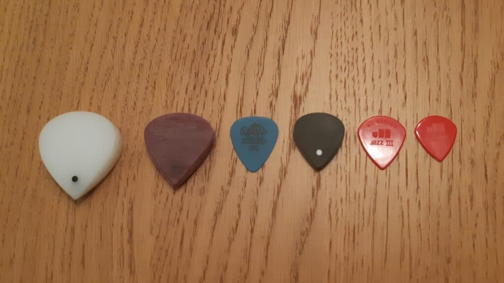 From right to left: Jazz III, Jazz XL, Ares, Torted Standard, Achilleus, and Zeus