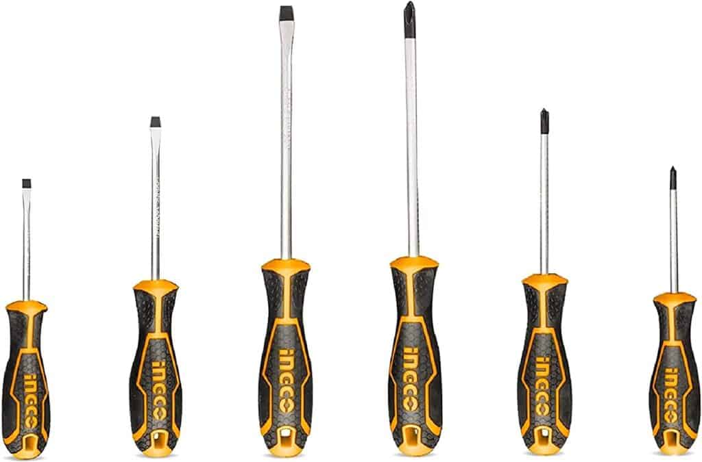 INGCO 6Pcs Screwdriver Set