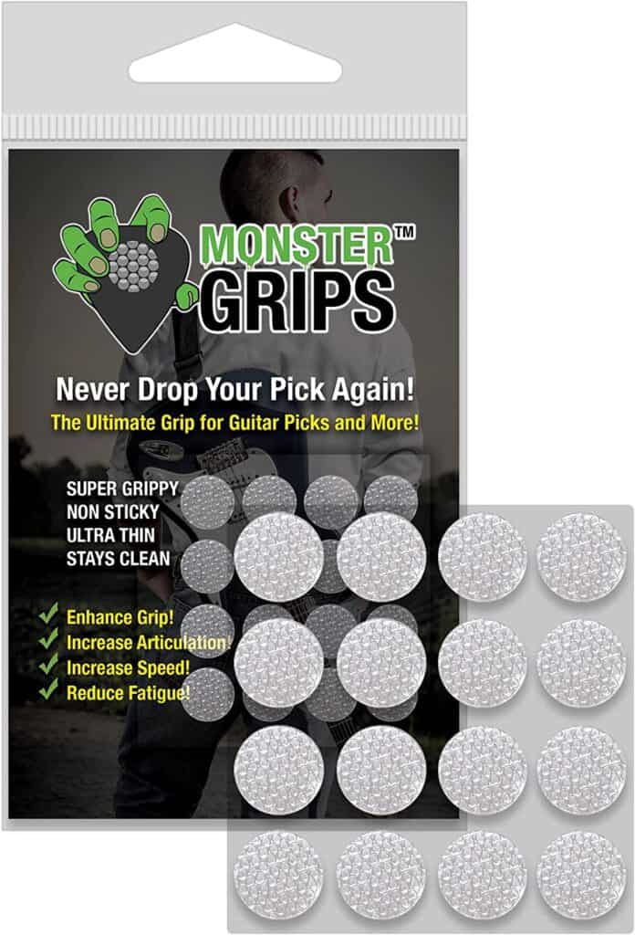 Monster Grips Guitar Pick Soft Silicone Grip