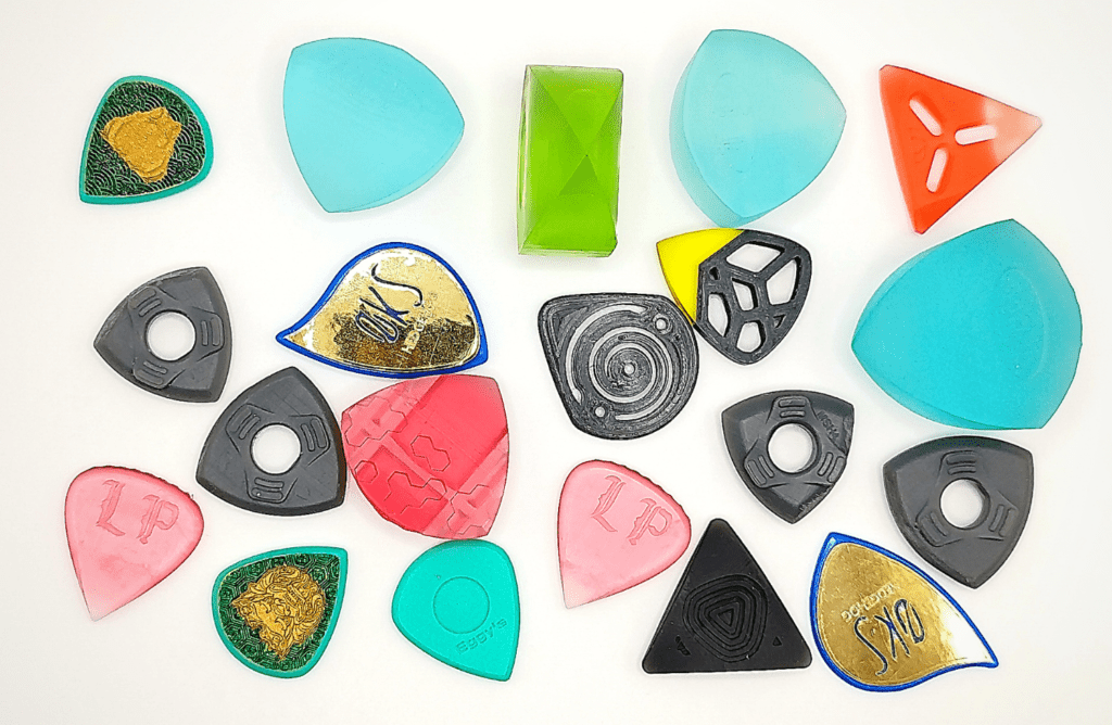 Everything You Wanted To Know About 3D Printed Guitar Picks