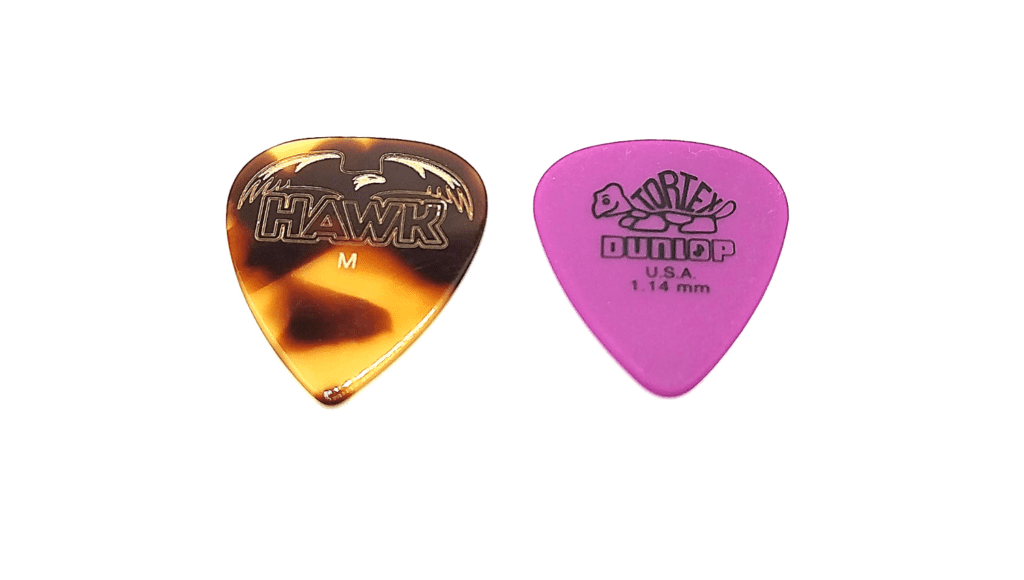 Hawk Picks ToneBird1 next to a Tortex Standard