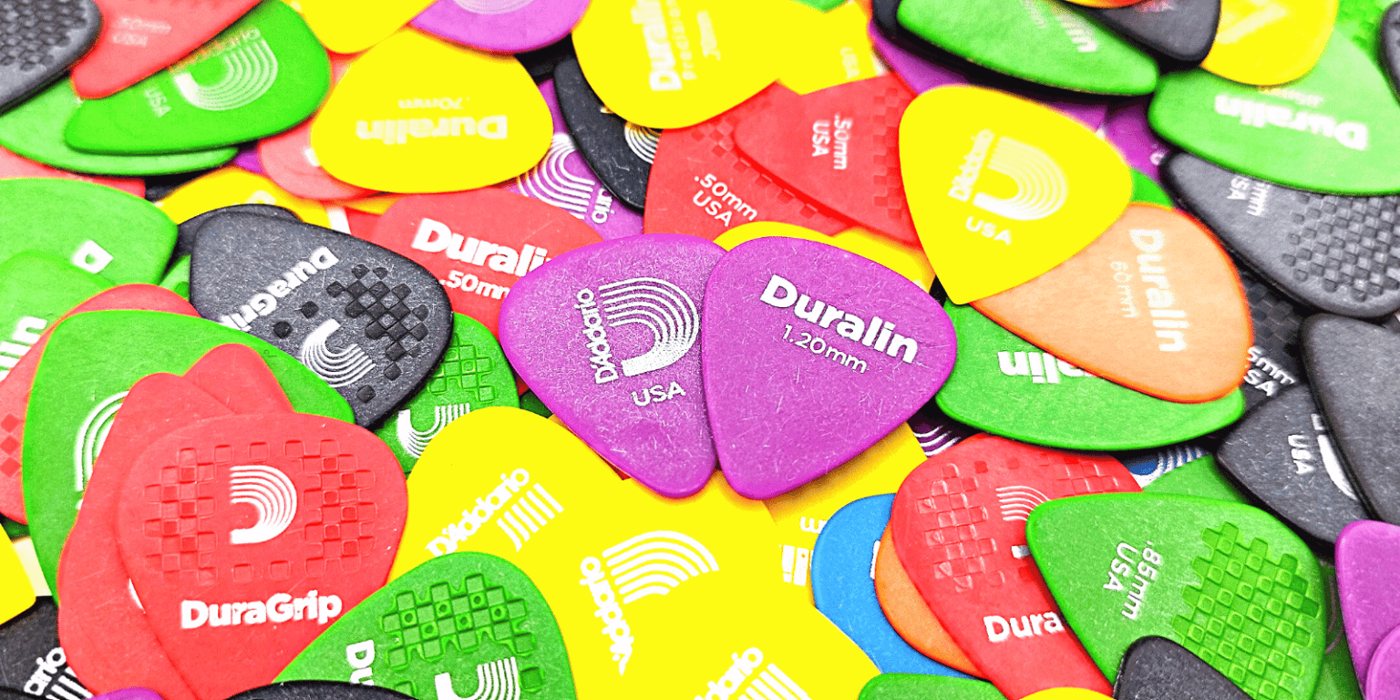 D'Addario Duralin Guitar Picks Review Guitar Pick Reviews