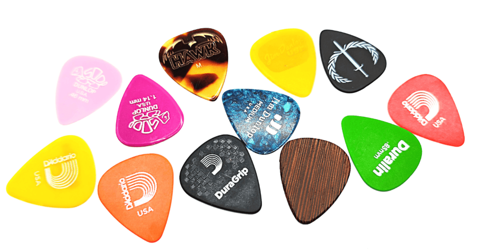 Standard Guitar Pick Shape