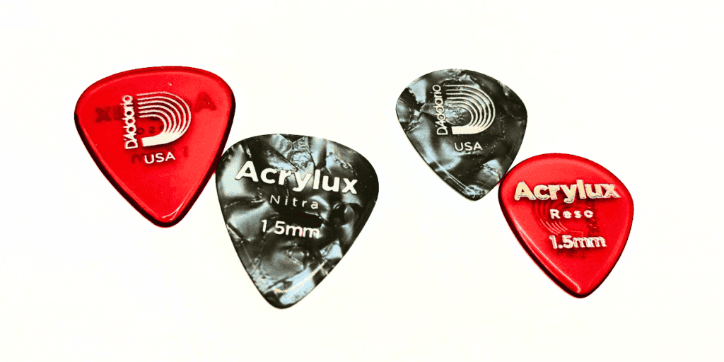 D'Addario Acrylux Shapes Standard and Jazz