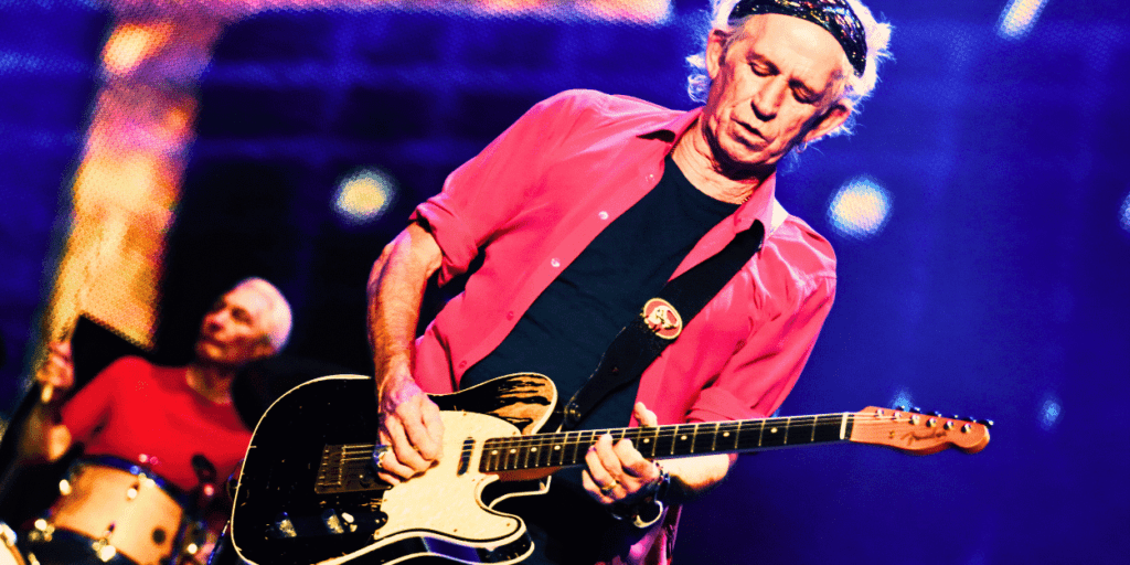 The Rolling Stones' Keith Richards performs in China in 2014