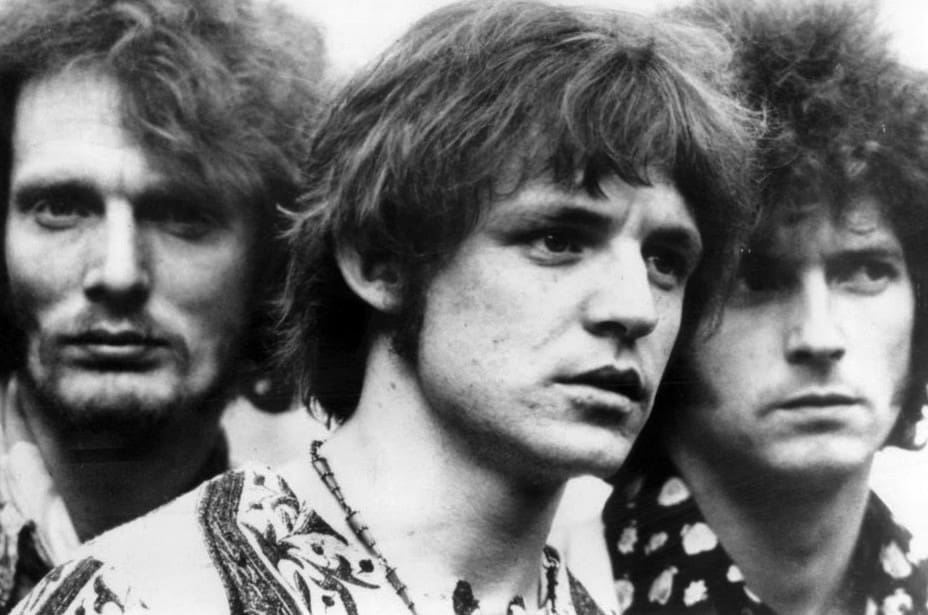 Cream in 1967. From left to right: Ginger Baker, Jack Bruce, and Eric Clapton.