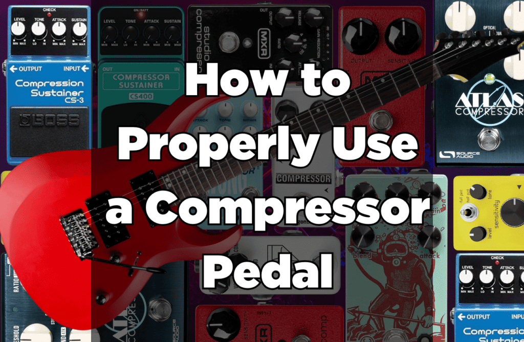 How to Properly Use A Compressor Pedal